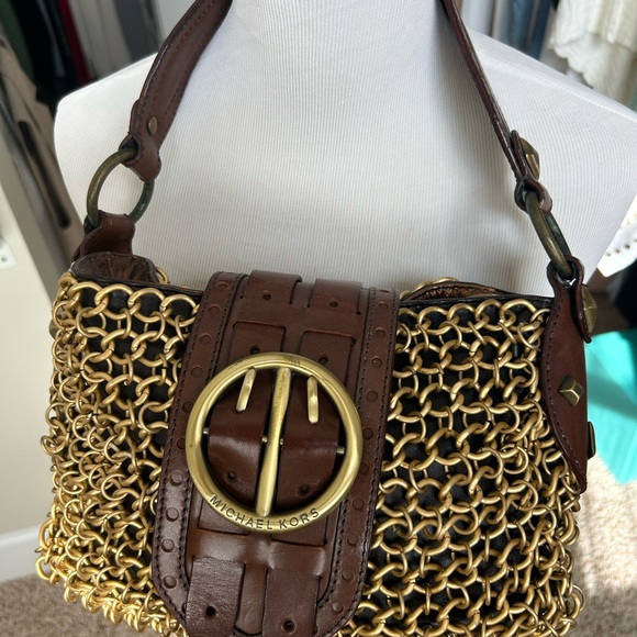 VINTAGE Michael Kors Chain Mail Bag - Picture 4 of 4